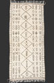 TM 2065, pile rug from the Azilal region with unusually fine structure + very elegant surface, central High Atlas, Morocco, 1980s, 345 x 160 cm (11' 4'' x 5' 4''), high resolution image + price on request